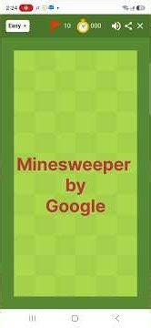 Minesweeper by Google | Google version of Classic Windows Minesweeper Game #minesweepergame