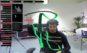 ofxKinect 3D draw 001