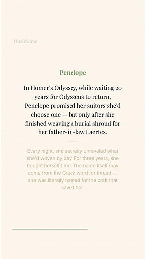 Did You Know This About "Penelope"?
