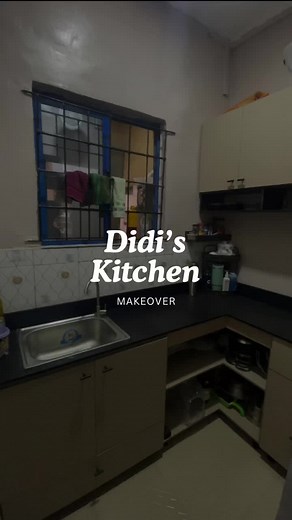 In small spaces, functionality is an essential! Every cabinet, shelf, and corner is designed to work smarter, maximizing storage and usability without compromising style✨ This makeover proves that something beautiful can be created out from the tiniest kitchens✨ What do you think about this transformation? #thenigerianminimalist #lagosfurnituremaker #minimalistdesign #smallspaceideas #smallkitchenideas #smallkitchendesign #smallkitchensolutions #smallroommakeover #kitchenmakeover #kitchenrenovat