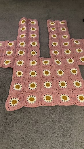 Crochet Granny Square Cardigan DIY
