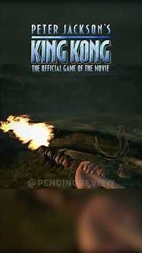 Playing King Kong 2005 PS2 Game