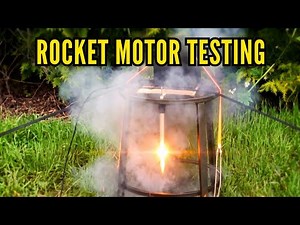Testing My Experimental Rocket Motor