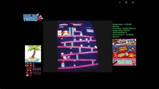 Donkey Kong (Arcade) - 1,106,000pts 10-26-25