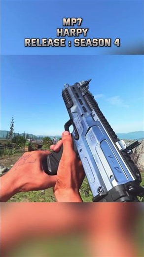 COD MW 2019 : MP7 Harpy Battlepass Blueprint #gaming #callofduty #short #mw2019 #warzone #battlepass