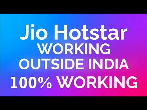 How to Work Jio Hotstar Outside India I All Countries I 100% Working Trick I VPN