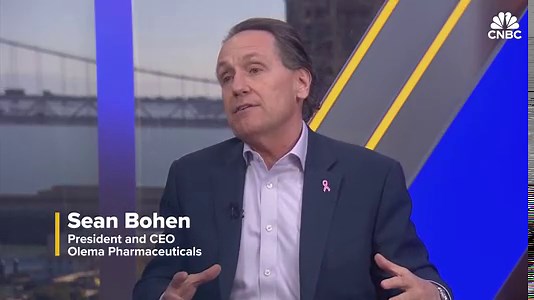Olema Pharmaceutical CEO Sean Bohen on the fight to end breast cancer