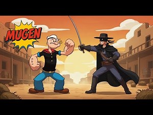 Popeye Vs Zorro - Mugen (Request)