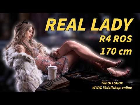 Real Lady R4 170cm Silicone Doll Showcase | Silky Cream Skin | Ultra Realistic Doll | 76DOLLSHOP