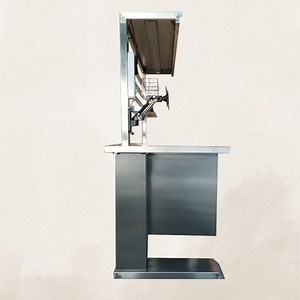 [Hot Item] Medical Electric Stainless Steel Surgical Cloth Hospital Packaging Table Hospital Equipment