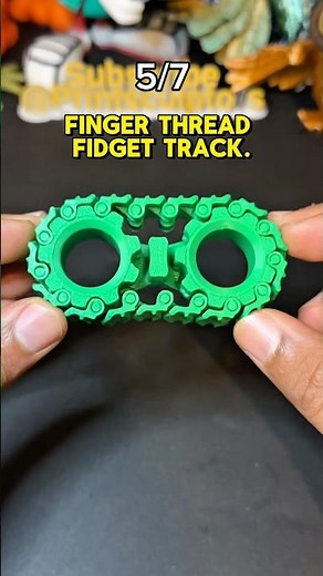 7 Cool 3D-Printed Fidget Gadgets in 60 Seconds #3dprinting #fidgettoys #satisfying