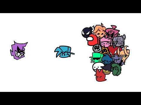 FNF - Bopeebo but every time it's Boyfriend's turn a different character sings it