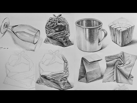 6 TÉCNICAS DIFERENTES PARA DIBUJAR TEXTURAS