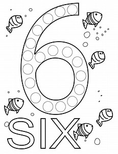 Do a Dot Printables. Dot and Find Numbers Activity. Toddler Colouring (instant Download). - Etsy