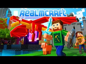 Best Game Like Minecraft Mobile RealmCraft 3D Mine Block World Android ios Gameplay