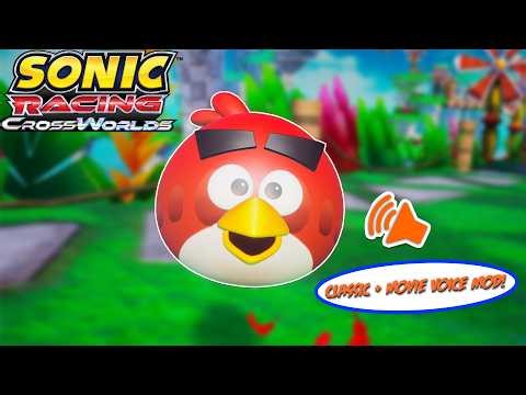 Classic Red Design In Sonic Racing CrossWorlds!