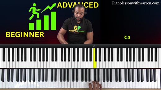 What to Practice at Every Piano Level: A Complete Guide (Beginner To Advanced) In this video, I break down the full journey from beginner to advanced gospel piano, outlining exactly what to practice at each level to make real progress. I cover essential skills like major and minor scales, arpeggios, blocked and broken chords, chord progressions (like 1-4-5 and 2-5-1), ear training, and transcription. Whether you're working on finger technique, music theory, improvisation, or reharmonization, thi