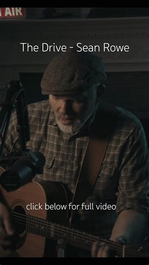 Live cover of The Drive by Sean Rowe #acousticcover #singer #folk