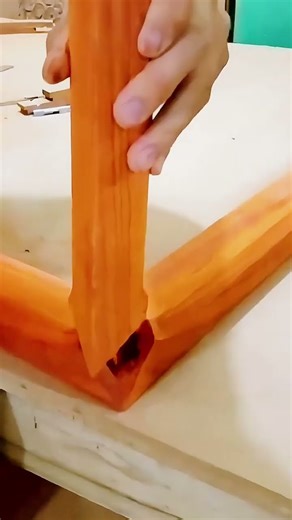 Oddly Satisfying Woodworking Skills! 🛠️ #shorts