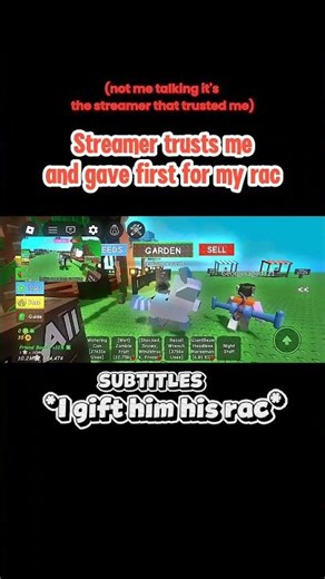 Vouch? Traded gag for his sab #stealabrainrot #sab #roblox #voucher #growagarden #gaming #subscribe