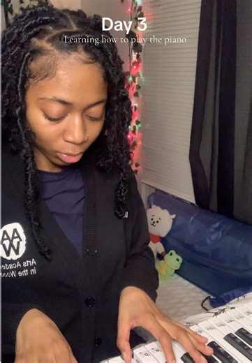 Learning Piano with POGOLAB 61 Keys and Stickers