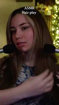 ASMR| Hair play #asmr