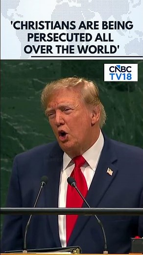 Christians Are Being Persecuted All Over The World. It’s Not Even Believable: Trump | N18G