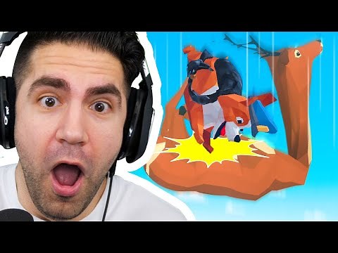 NEW POLICE DOG vs SUPER DEER - Deeeer Simulator Part 3 | Pungence