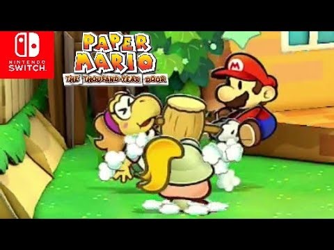 Paper Mario: The Thousand-Year Door (Nintendo Switch) - Walkthrough Part 2 (Petal Meadows)