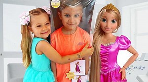 50K views · 697 reactions | Diana and New Rapunzel doll | Kids Babie | Facebook