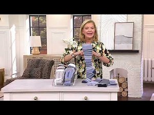 MUK LUKS Set of 3 Knee High Cotton Compression Socks on QVC