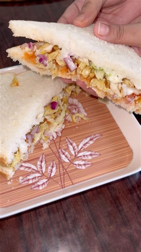 Egg Sandwich Recipe #tfskitchen #shortsfeed #youtubeshorts #viral #trendingshorts