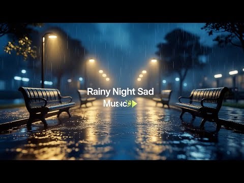 Rainy Night Sad Music | Relaxing Emotional Rain Sounds | Heart Touching Sad Songs