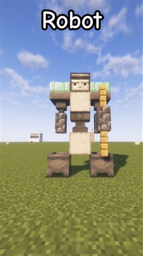 minecraft robot #minecraft #minecraft