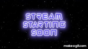 Stream starting soon screen loop on Make a GIF