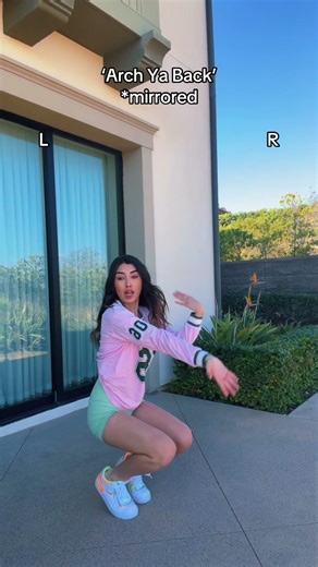 Arch ya back mirrored tutorial #stepbysteptutorial #mirroredtutorial #archyaback #trendingdance