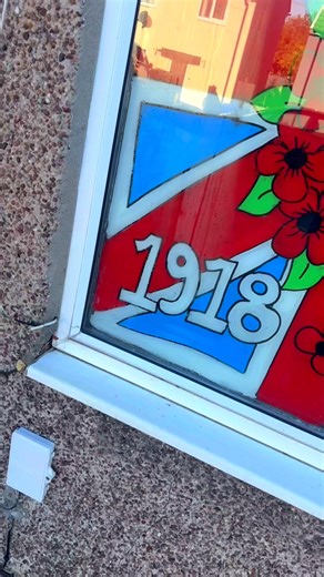 Thanks Teressa for having me again This mornings Remembrance window x | Splat Attack