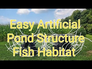How To Build Artificial Fish Habitat For Lake Or Pond