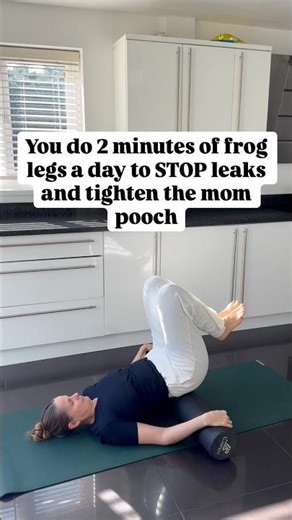You Start Doing 2 Minutes of frog legs a Day… and Your Leake STOP #homeworkout #yoga #motivation