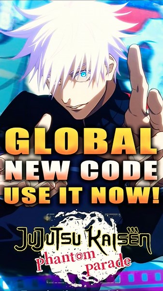 NEW CODE FOR GLOBAL! (JJK: Phantom Parade) #jjkphanpara #jjkpp