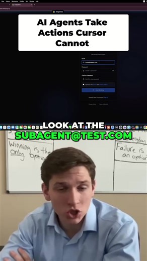 Google Anti-Gravity is out here testing code like a human. It's typing passwords and asking for permission to submit. This beats Cursor's current cloud features by a mile. Link in bio to subscribe! #vibecoding #ai #coding #tech #google