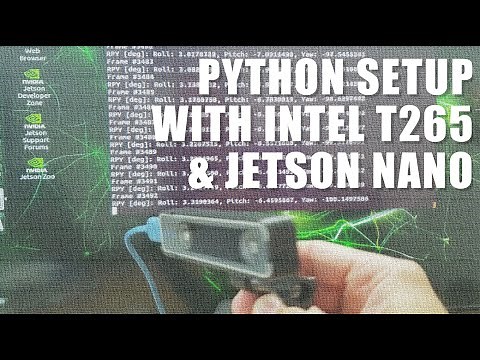 Python Setup for Intel RealSense T265 with Jetson Nano and Ubuntu 18.04