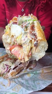 224K views · 6.1K reactions |    Loaded Subway Sub | Asmr Food Mukbang 2.0 | Facebook