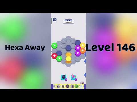 Hexa Away Level 146 Walkthrough