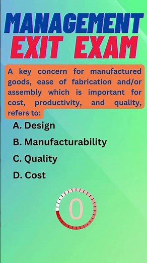 Management Exit Exam 2016 by MOE: Part 1: #management #business #administration #2023 #exit #exam