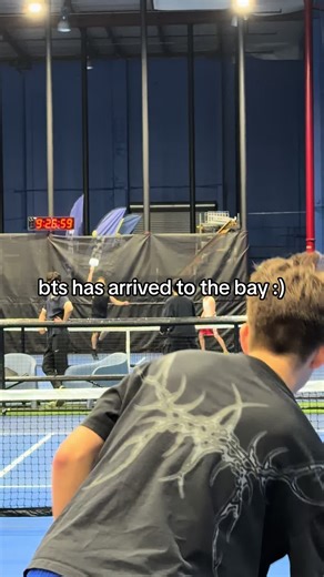 the boys are in town! before yall come for me in the comments, everyone was respectful of their space & didn’t bother them while they played. we watched from afar. can’t wait to see them in stanford! #bts #bayarea