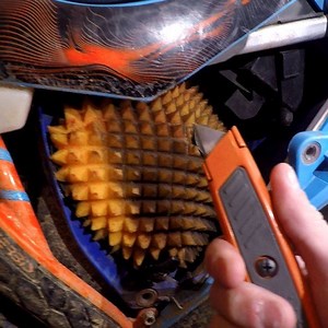 6K views · 32 reactions | Wanted to show one of the reasons we trust FunnelWeb Filters. Hate to wreck a filter but no bs here. The foam density design coupled with the pyramid shape means stuff gets trapped in the surface and not in the filter or thru to your motor. There is 17.7 hrs on this filter. This is where FunnelWeb Filter USA makes a difference, in the gnarly stuff. Clean air, longer. #FWFpower #WeAreEnduro | ThumperTalk | Facebook