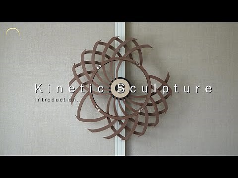 Introduction of Spring Driven DIY Kinetic Sculpture (Duality-L, Kinetic Art)