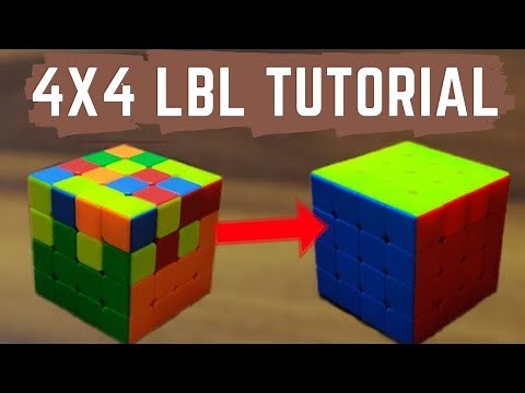How to solve a 4x4 using the LBL method | 2021 Updated Tutorial
