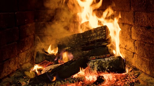 Fire, Fireplace, Campfire. Free Stock Video